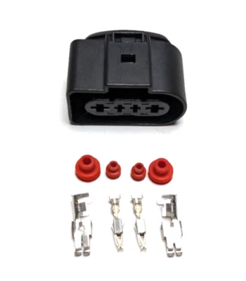 Conector de bomba de combustible de 4 pines carcasa coleta para Audi Volkswagen 1J0919231 Foto 1 de 4