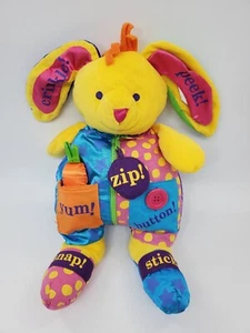 Carters Bunny Rabbit Kids II Learning Discovery Activity 16" Plush Toy B316 - Picture 1 of 5