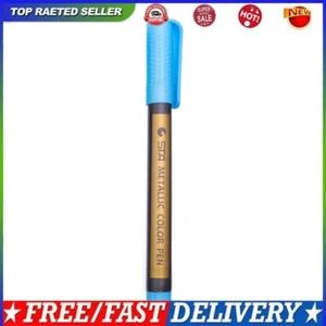 Fire Paint Markers Invitation Decor Color Markers for Metal Rubber (Blue) #AU - Picture 1 of 6