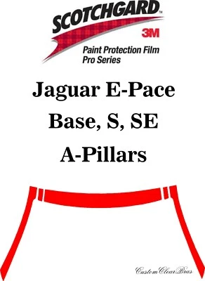 Jaguar E-Pace 3M Scotchgard Paint Protection Pro Series 2018 2019 2020 2021 2022 Foto 1 de 3