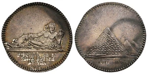 FRANCE. Napoleon. L'An VII (1798) ND AR Medal. NGC MS62. Conquest of Lower Egypt - Picture 1 of 1
