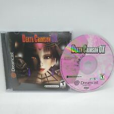 Death Crimson OX (Sega Dreamcast, 2001) CIB Complete w Manual Very Clean Mint!