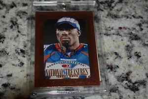 Terrell Davis 1997 Donruss Preferred autograph COA included - Picture 1 of 2