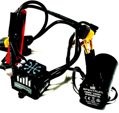 Arrma 1/10 Mojave 4X4 4S V2 BLX Firma 120A ESC 2400Kv Brushless Motor. ARA4404 - Image 1 of 3