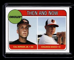 2018 Topps Throwback Thursday #71 Cal Ripken Jr. / Chance Sisco PR1894 Mint