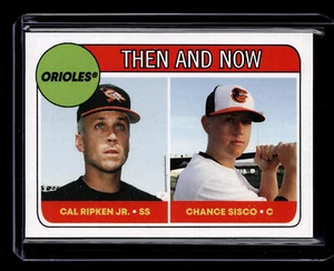 2018 Topps Throwback Thursday #71 Cal Ripken Jr./Chance Sisco PR1894 TBT - Imagen 1 de 2