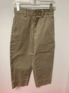 French Toast Official School Wear Khaki Stretch Waist Pants-Size 4 - Picture 1 of 14