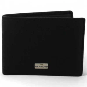 Cartera JOHN RICHMOND Hombre Cuero Negro - Jr-w05 _ - Picture 1 of 3