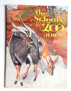 The St Louis Zoo Album Illustrated Animals Souvenir Guide Book 1949 Maps - Picture 1 of 14