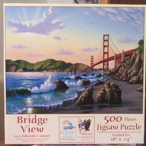 PUZZLE SUNSOUT BRIDGE VIEW BY EDUARDO CAMOES - Imagen 1 de 2