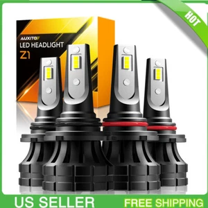 AUXITO 9006 9005 9007 9012 LED Headlight Bulb Kit Conversion Low Beam White US - Picture 1 of 16