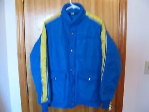 VINTAGE "MONROE SHOCKS" WINTER JACKET SIZE 'MEDIUM' - Picture 1 of 3