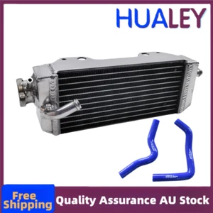 Radiator+BLUE HOSE For 2002-2021 Suzuki RM85 2010 2011 2012 2013 2014 2015 2016 - Picture 1 of 8