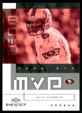 2002 Upper Deck MVP Team Jeff Garcia San Francisco 49ers #TM-15