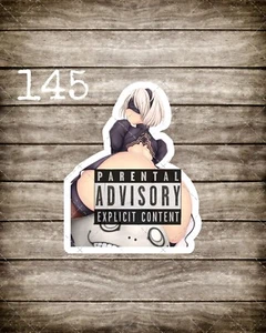 Anime vinyl Sticker, sexy Nier Automata,waifu ecchi decal Waterproof - Picture 1 of 2