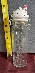 Cocoa Powder Storage Container Jar MSRF #1514L97 - Picture 1 of 9