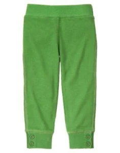 GYMBOREE MERRY & BRIGHT GREEN BUTTON THERMAL LEGGING 3 4 5 6 7 8 9 10 12 NWT - Picture 1 of 1
