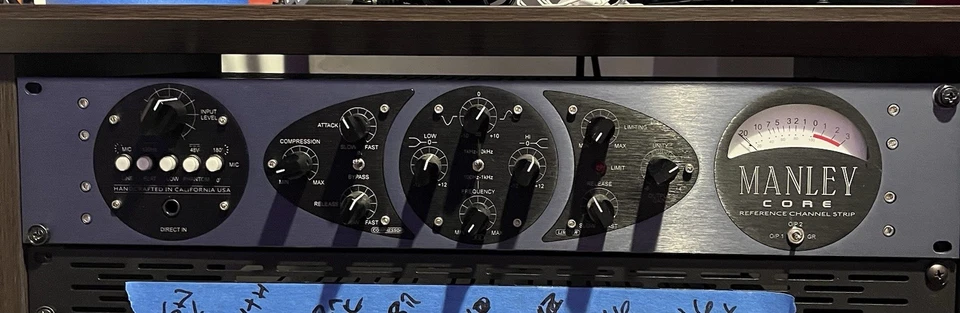 Manley Labs Core Channel Strip w/ Mic Pre Amp, Compressor EQ New   ARMENS   - Image 1 of 1