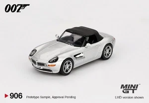 1/64 BMW Z8 JAMES BOND THE WORLD IS NOT ENOUGH LHD ENGLISH BLISTER MGT00906-007E - Picture 1 of 1