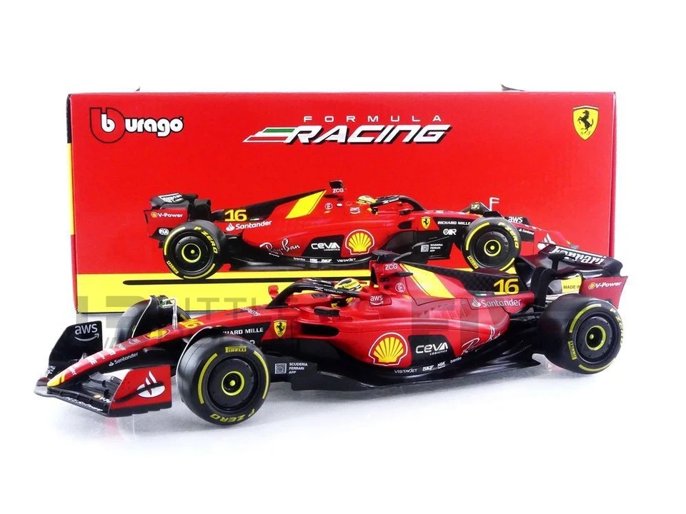 BBURAGO 1/18 - FERRARI F1 SF-23 - MONZA GP 2023 (C. LECLERC) 16812-L16-MONZA - Immagine 1 di 1