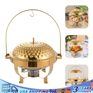 NEU 8L Edelstahl Herd Diamant Hängedeckel Herd mit binauralen Tragehänden - Bild 1 von 12