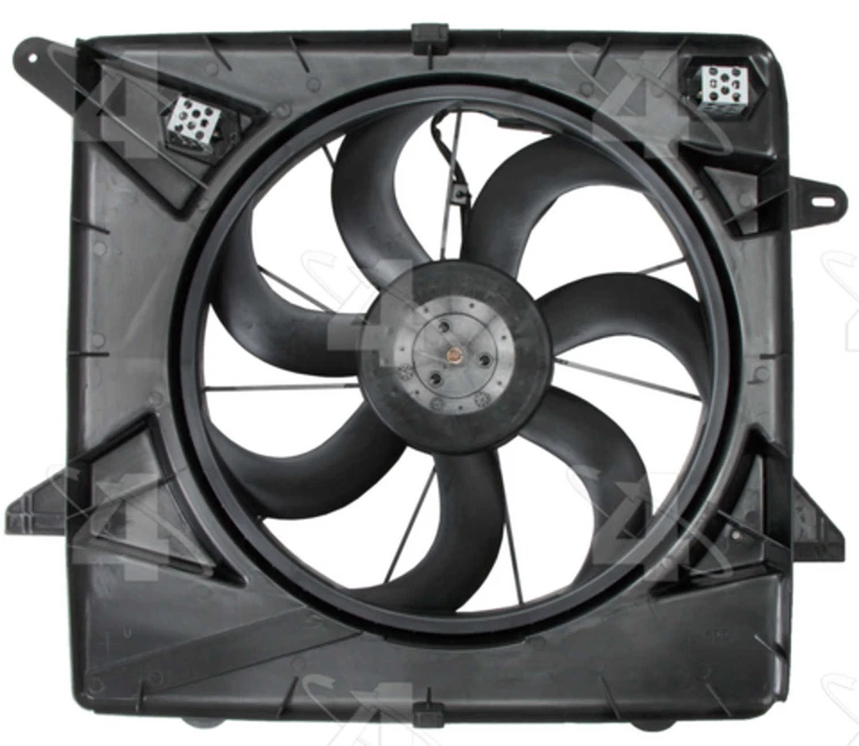 Engine Cooling Fan Assembly-Radiator Fan Assy. 4 Seasons fits 10-16 Cadillac SRX - Image 1 of 4