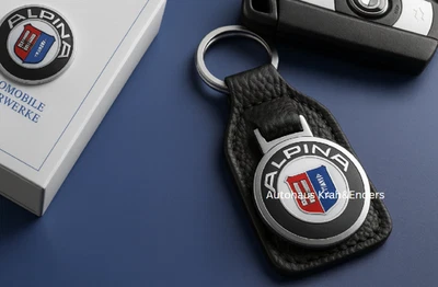 ALPINA Schlüsselanhänger Leder