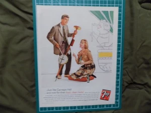 1960 PRINT AD 7-UP FRESH CLEAN TASTE - Bild 1 von 1