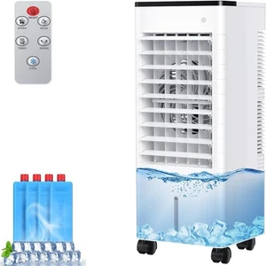 Portable Air Conditioner 3-IN-1 Evaporative For Auction Humidifier Cooling Fan - Picture 1 of 10