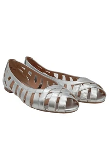 GRACELAND Ballerine classiche Donna Ballerina Taglia IT 39 argento stile casual - Foto 1 di 6