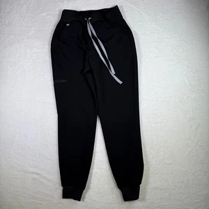 Pantalones Médicos Jogger FIGS Technical Collection Para Mujer XS Negros Cintura Alta - Imagen 1 de 10