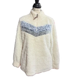 Weatherproof Vintage Super Soft Faux Fur Pullover Medium EUC - Picture 1 of 5