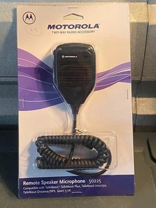 Motorola Lautsprecher Mikrofon 50225 Dual 2 Pin für TalkAbout Funkgeräte - Bild 1 von 3