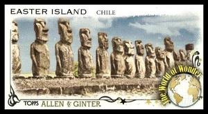 2023 Topps Allen & Ginter Easter Island Mini World of Wonder #WOW-26 - Picture 1 of 1