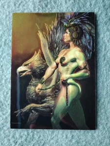 1994 Comic Images Best of Boris All-Chromium Holo #41 Gryphon Keeper, B. Vallejo - Bild 1 von 3