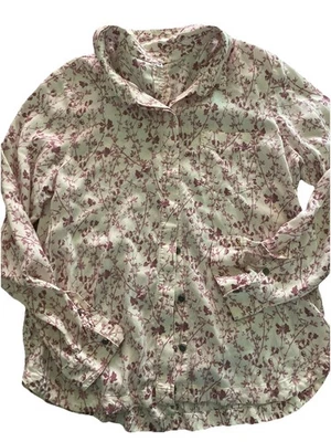 KUHL, estampado de cardo manga larga Hadley para mujer, talla L. Foto 1 de 3