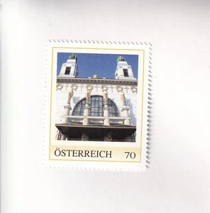 ÖSTERREICH BRIEFMARKE PM JUGENDSTIL Otto Wagner Kirche STEINHOF Postfrisch - Foto 1 di 1
