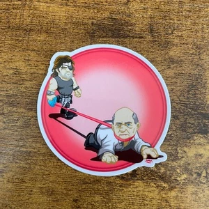 Snake Plissken's Dog Walking Service white vinyl sticker - Picture 1 of 2