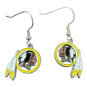 Washington Redskins Logo Ohrhänger - Bild 1 von 1