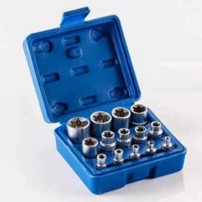 Female E Star Torx Socket Set E4-E24 E-Torx External Hex Socket Insert Nut - Image 1 of 4