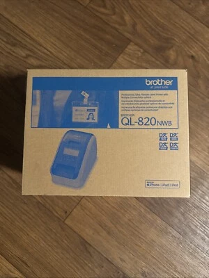 Brother QL820NWB Direct Thermal  Label Printer - White/Black - Image 1 of 2