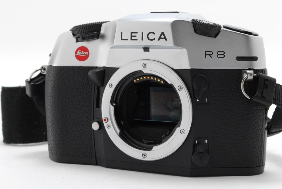 [COMO NUEVO+++ con correa] Leica R8 35 mm SLR cuerpo de cámara de película correa plateada de JAPÓN Foto 1 de 4