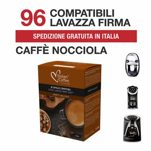 96 Capsule Caffè alla Nocciola compatibili Lavazza Firma / Vitha Group - Foto 1 di 1