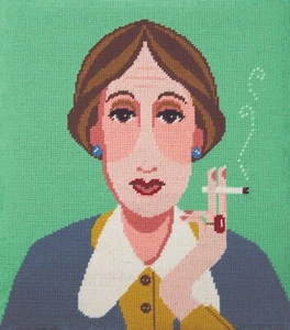 Virginia Woolf - Emily Peacock Appletons Tapestry - Picture 1 of 2