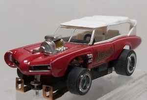 AWESOME! MONKEE MOBILE HO SLOT CAR w/a NEW JAG DR-1 HO SLOT CAR CHASSIS - Picture 1 of 10