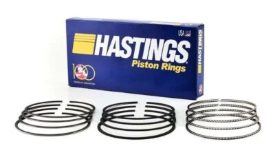 Juego de anillos de pistón Hastings 4478 +.030 para Buick, Oldsmobile, Pontiac V6 Foto 1 de 2
