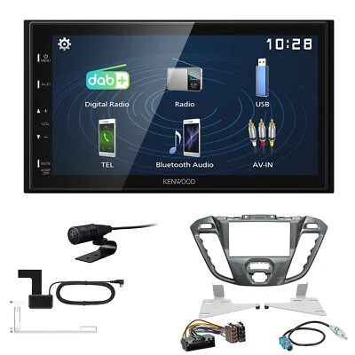 Kenwood Autoradio für Ford Tourneo Transit Custom Nebula anthrazit - Bild 1 von 4