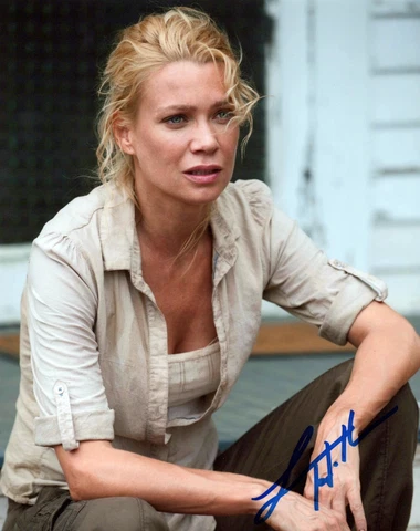 LAURIE HOLDEN signed Autograph 20x25cm "The Walking Dead" In Person Cover