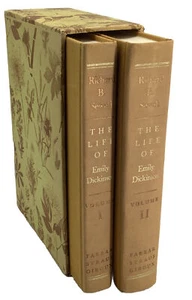 Richard Benson Sewall THE LIFE OF EMILY DICKINSON  1st Edition 1974 Slip Cover - Picture 1 of 18