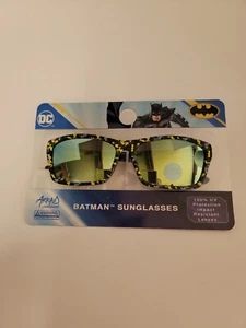 Batman Kids Sunglasses 100% UV Protection Black and Yellow - Picture 1 of 3